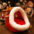 Load image into Gallery viewer, Cozy Christmas Cat House
