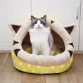 Load image into Gallery viewer, Cozy Christmas Cat House
