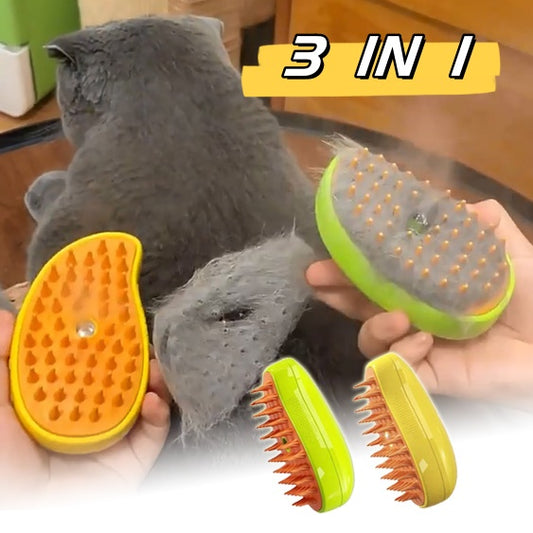 CatSpa 3 in 1 Steam Brush