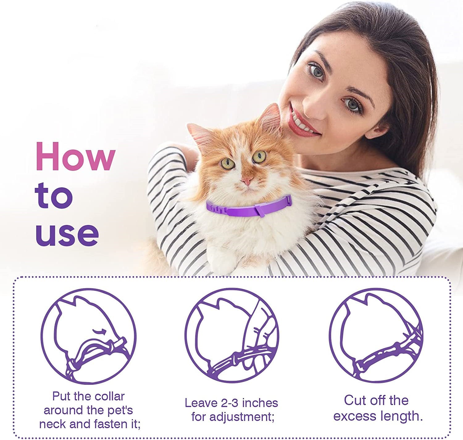 Catlma™ | The Original Cat Calming Collars - Pack of 3 Collars